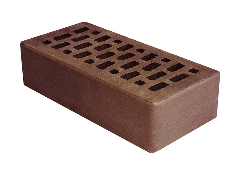 Облицовочный пустотелый, М-150,120x250x65, какао, Терекс кирпич